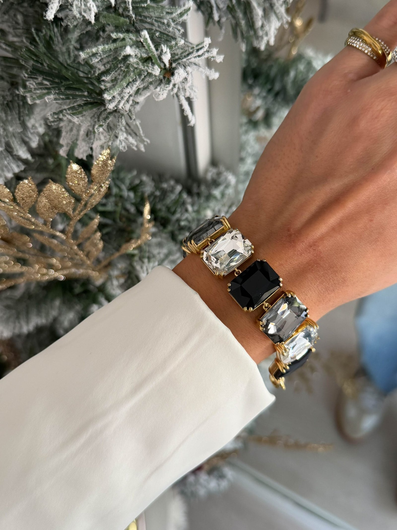 ΒΡΑΧΙΟΛΙ MONOCHROME ILLUSION GOLD - Image 2