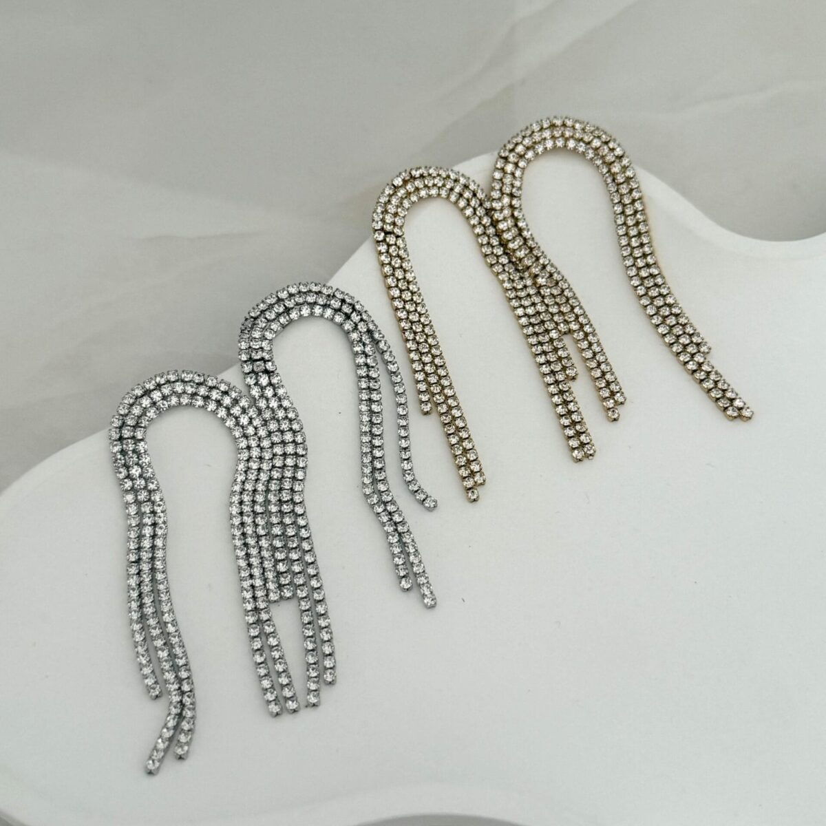 Σκουλαρίκια Crystal Cascade