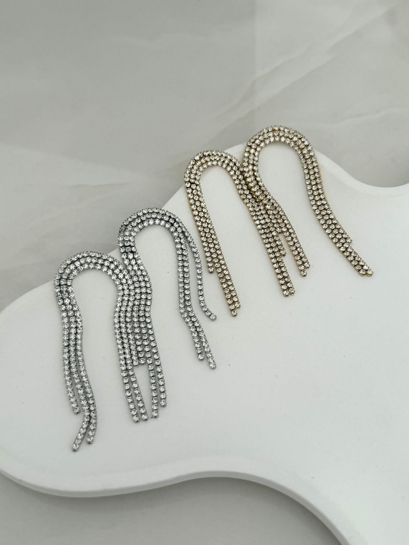 Σκουλαρίκια Crystal Cascade