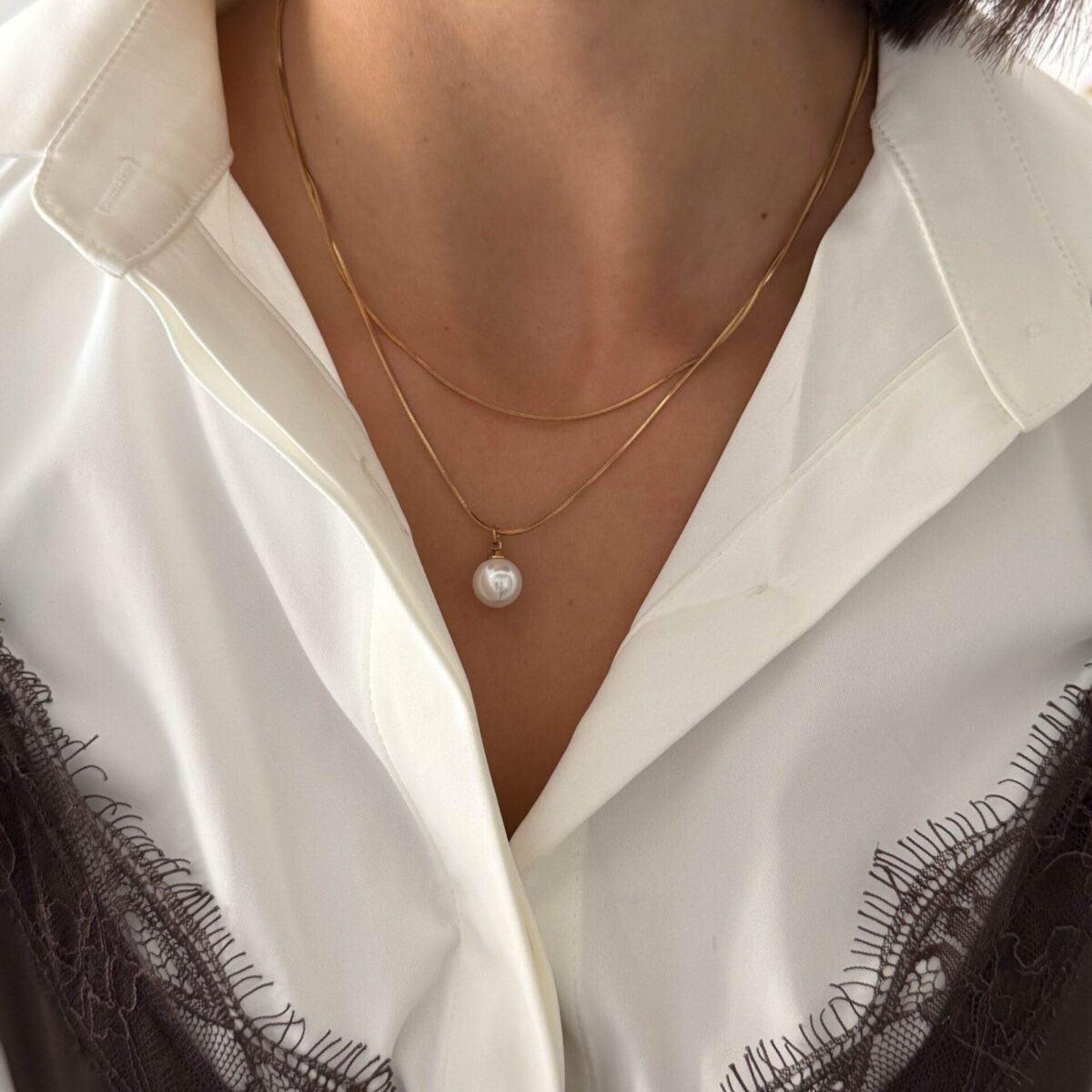 Κολιέ Pearl Flow