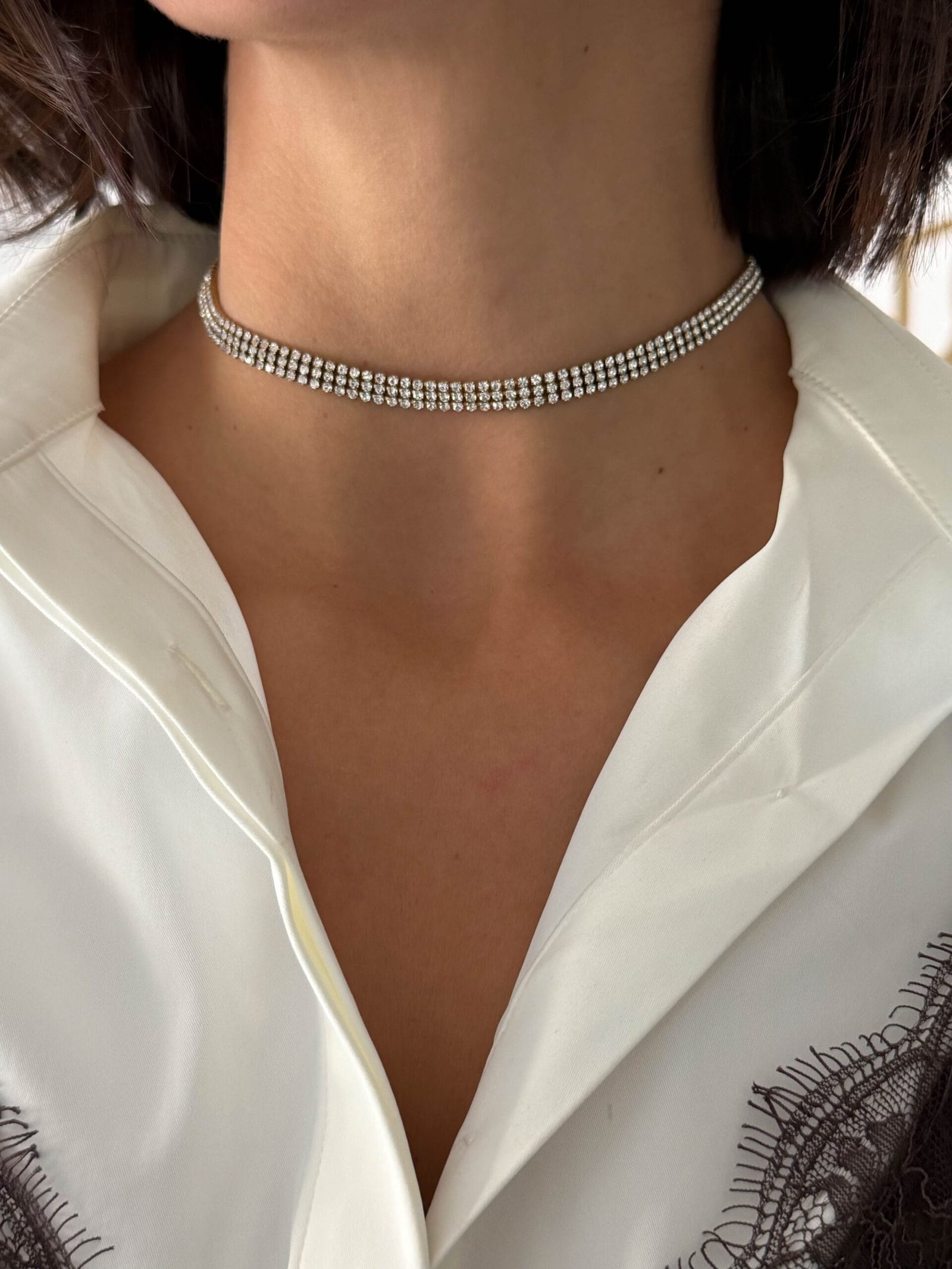 Κολιέ Crystal Lumière