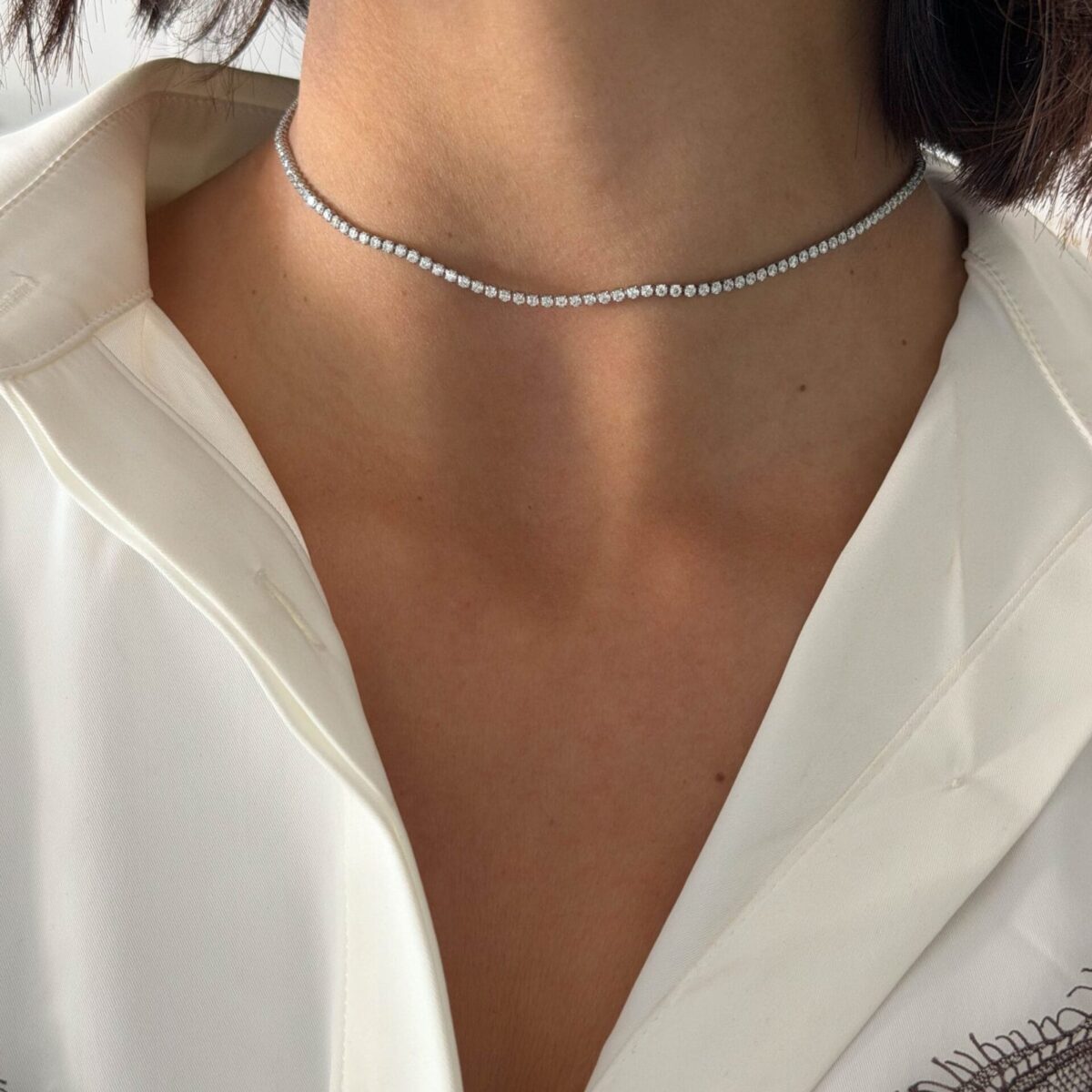 Κολιέ Classic Tennis