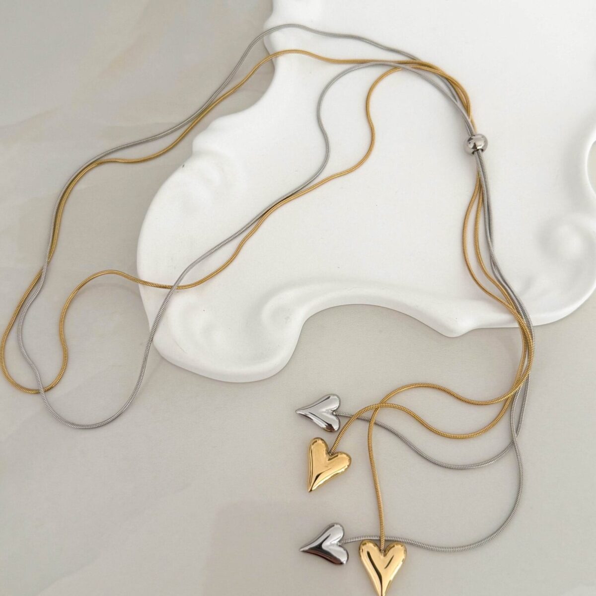 ΚΟΛΙΕ Linked Hearts Lariat