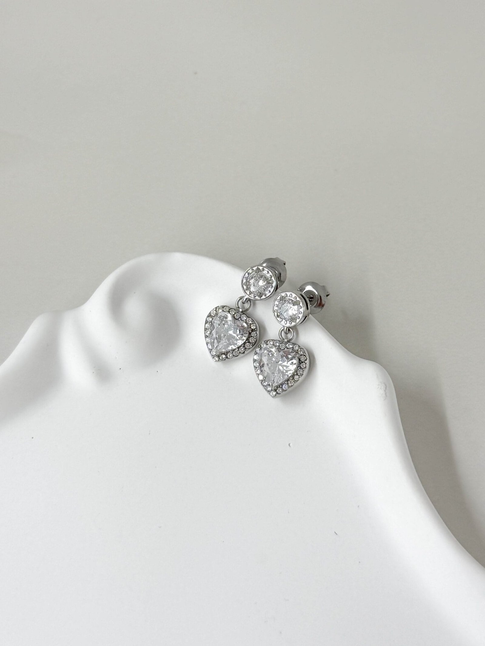 ΣΚΟΥΛΑΡΙΚΙΑ Crystal Heart Drop - Image 2