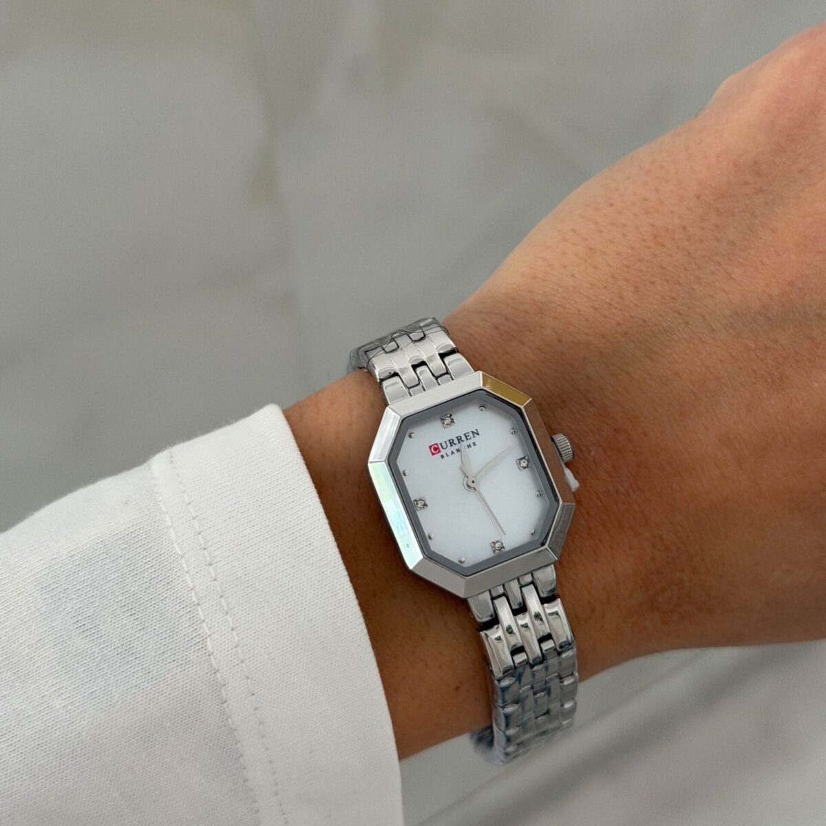 ρολόι Silver Hexa