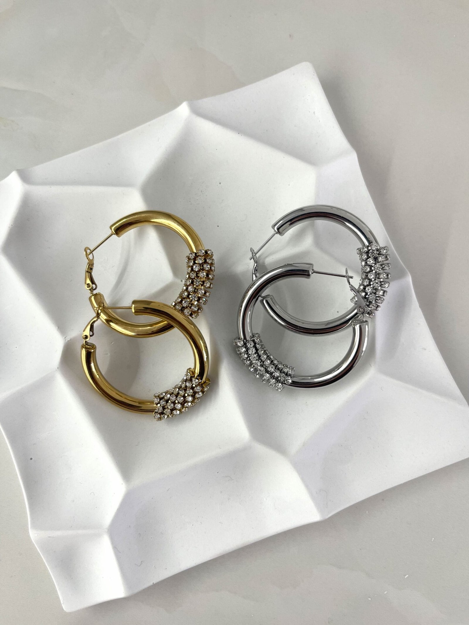 Crystals hoops